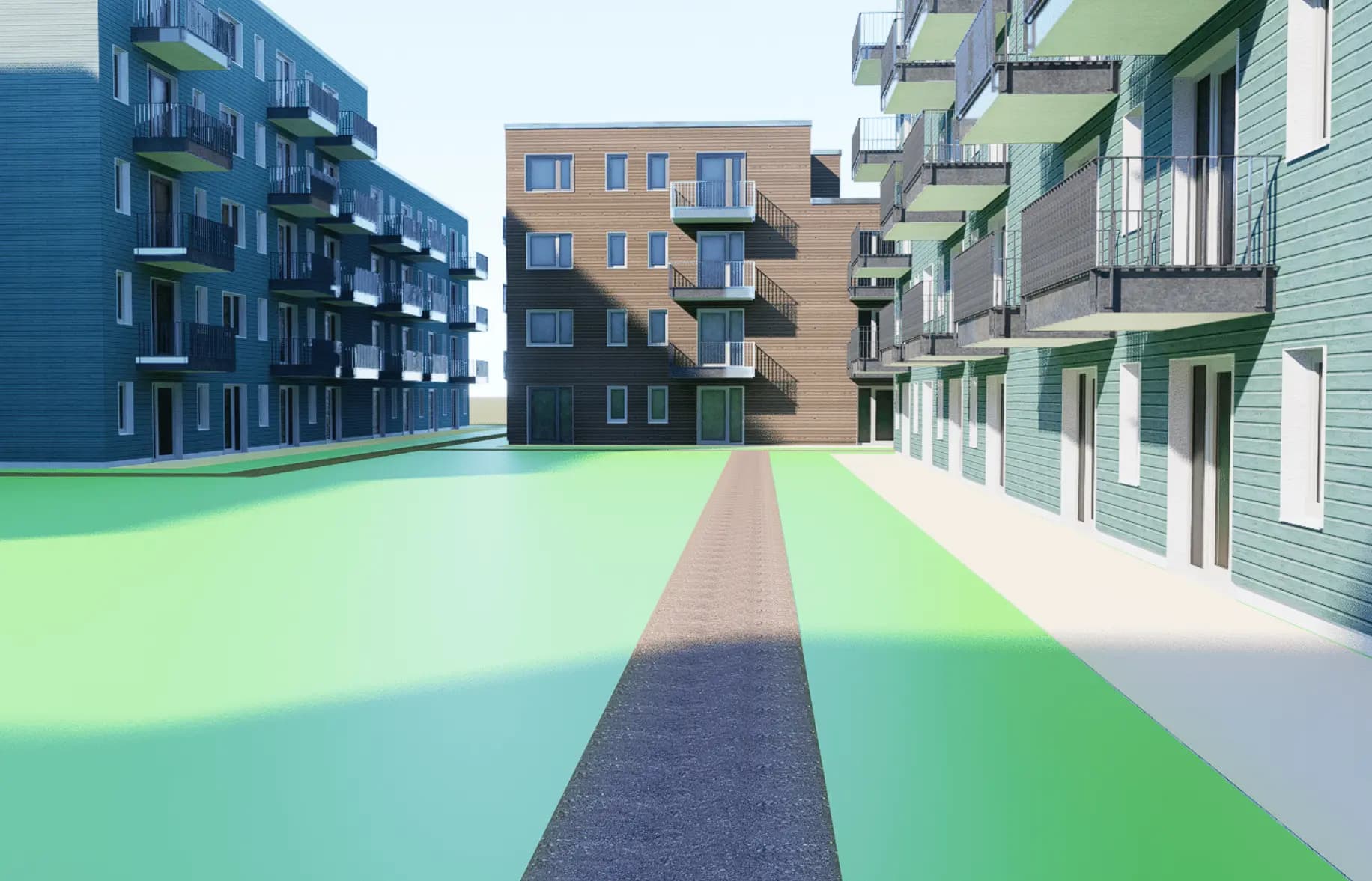 Rohes CAD-Modell vor der Visualisierung mit VisioPlan